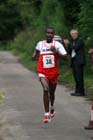 Tadele Geremew (Elswick Harriers) wins the Morpeth 10k Road Race.